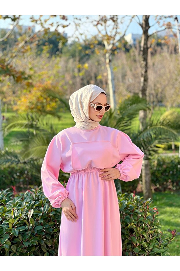 Tesettür Elbise - 7