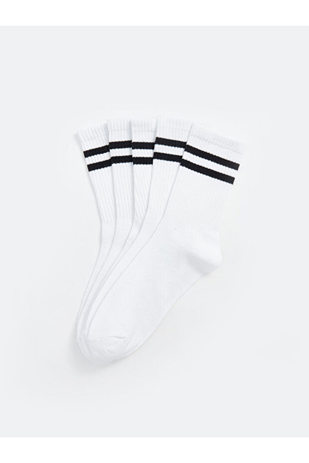 Create Your Style from Uzg Store |   Striped Boy's Socks 5-Piece - 2