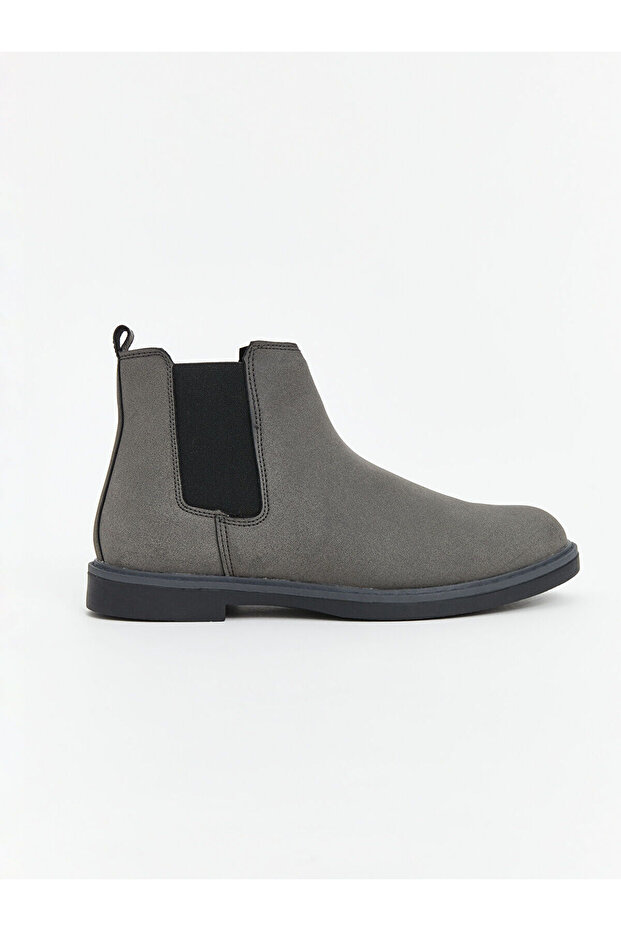 LCW STEPS Antrasit Süet Görünümlü Erkek Chelsea Bot - 2