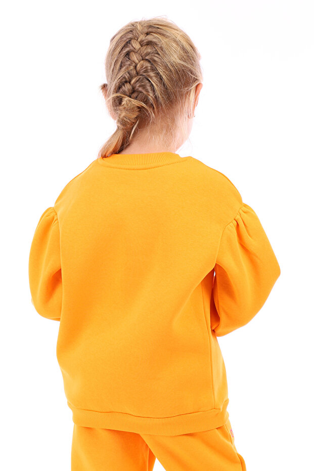 Girl's Happy Child Printed Sweatshirt
