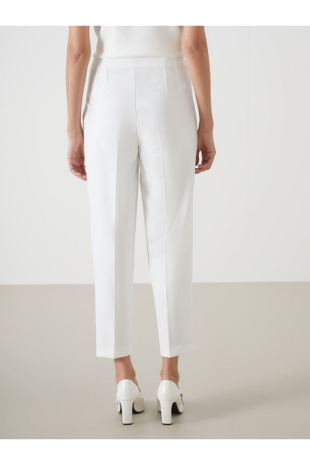 LCW Vision Ekru Dar Fit Kadın Pantolon - 4
