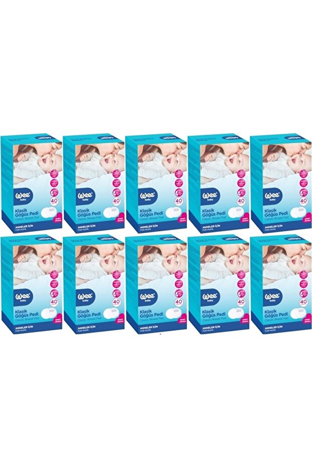 وسادة صدر كلاسيكية (40 لتر) 400 قطعة (10PK*40)