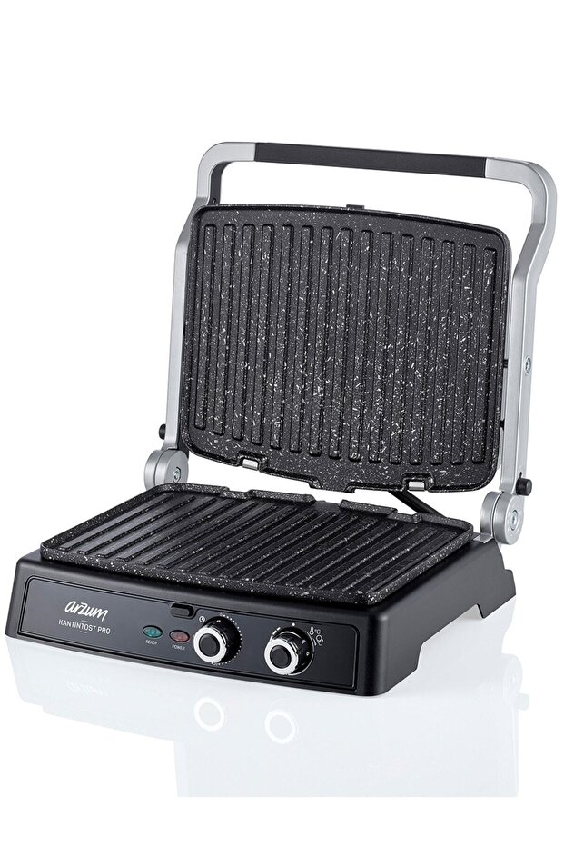 Kantintost Pro Izgara Ve Tost Makinesi 6 Dilim Kapasiteli 2000W Inox - AR2044-INX - 4