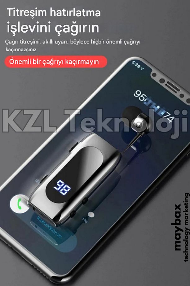 Bluetooth Makaralı Titreşimli Kulaklık Bluetooth 5.2  ProSet - 7