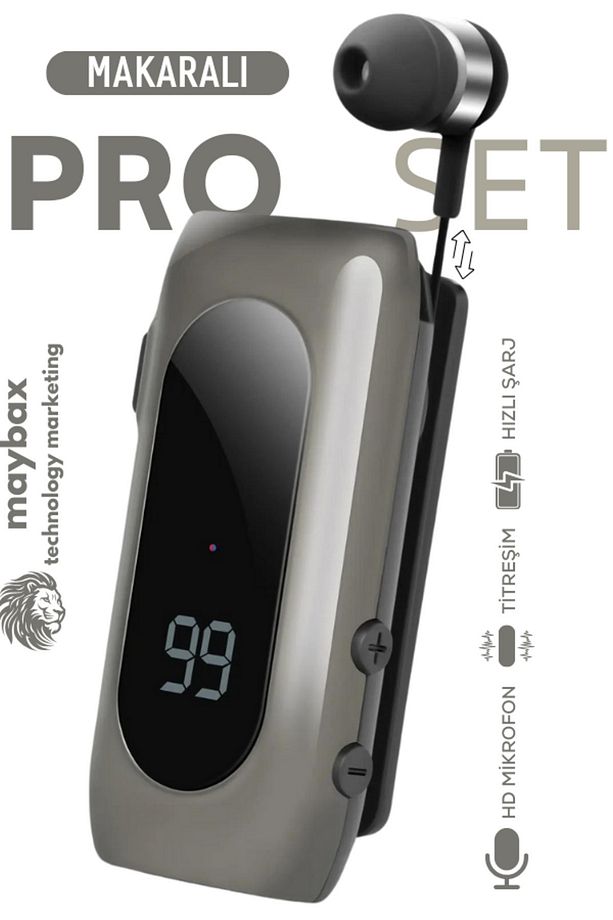 Bluetooth Makaralı Titreşimli Kulaklık Bluetooth 5.2  ProSet - 1