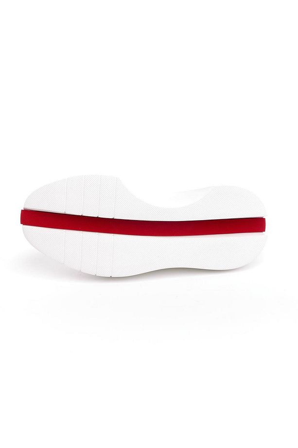 Yüksek Taban Hakiki Deri Erkek Sneaker - 5