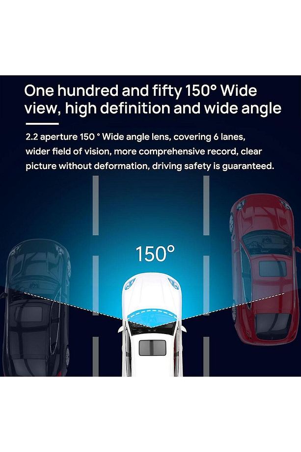 WİFİ CAR DVR RECORDER DASCH CAM ARAÇ İÇİ KAMERA WİFİ BAĞLANTILI 1080P TELEFONDAN İZLEME - 3
