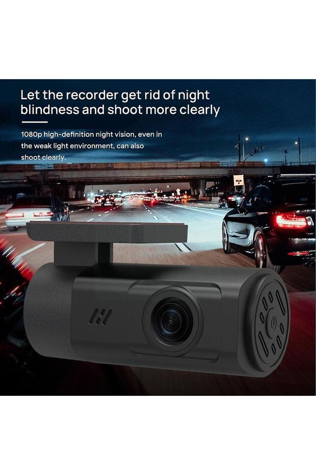 WİFİ CAR DVR RECORDER DASCH CAM ARAÇ İÇİ KAMERA WİFİ BAĞLANTILI 1080P TELEFONDAN İZLEME - 2