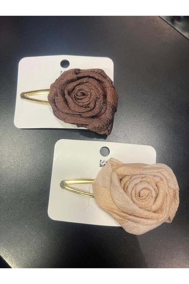 Rose Patterned Side Buckle 1 Piece - 1