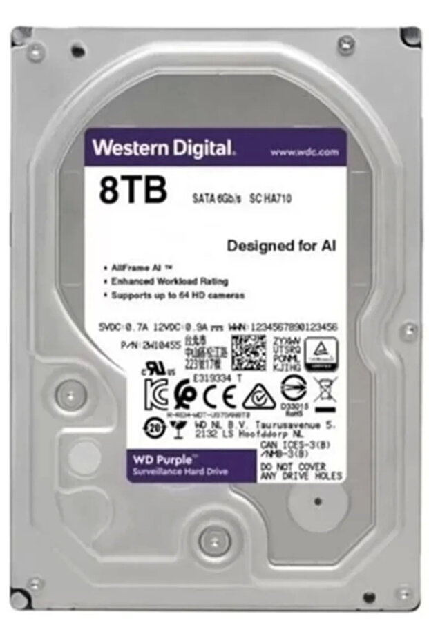 WESTERN DİGİTAL 8 TB HARDDİSK - 1