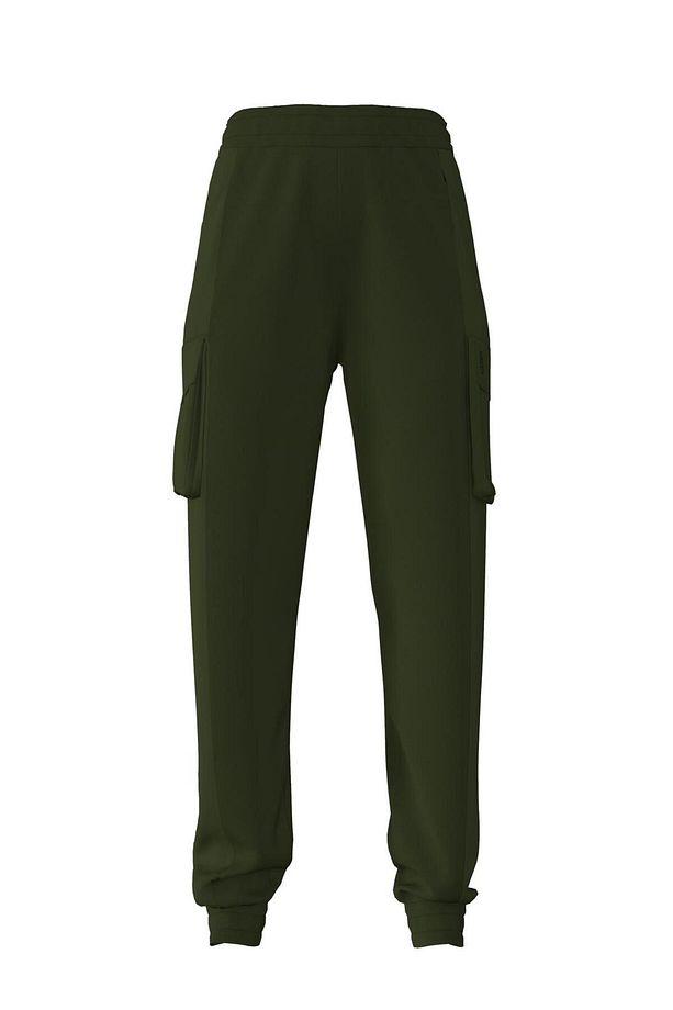 PAMUKLU JOGGER PANTOLON RE-SIS LOGOLU - 5