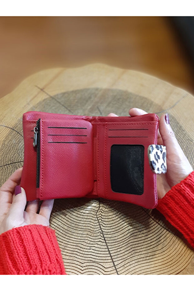 Hakiki deri Kadın Cüzdan - 7