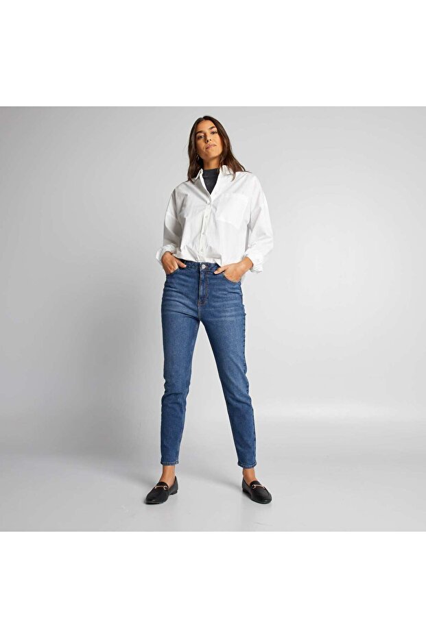 بنطلون جينز بقصّة Slim-fit - 30L STON1