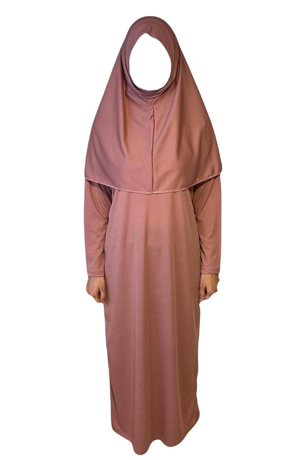 Kız Çocuk Tek Parça Namaz Elbisesi - 6