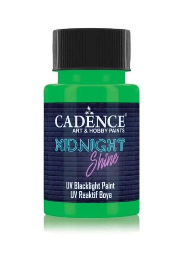 MIDNIGHT SHINE UV REAKTIF BOYA MS- 09 YEŞİL 50 ML - 1