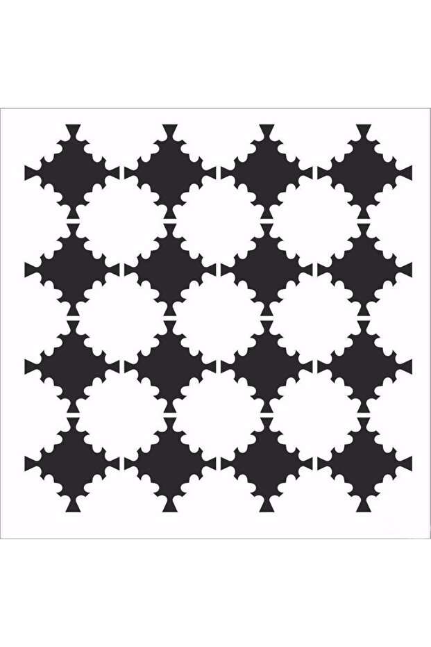 HD128 استنسل ديكور المنزل 45x45