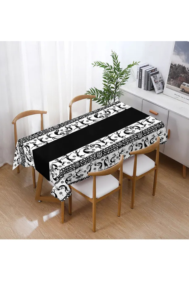 Dekoratif Masa Örtüsü,Sofra Bezi,Piknik Örtüsü,Yemek Takımı Örtüsü - 1