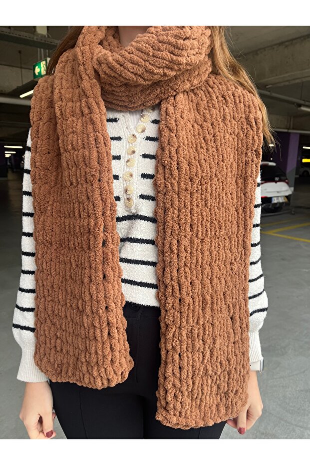 Eșarfă umflată Alize - Model 220x26 - 3