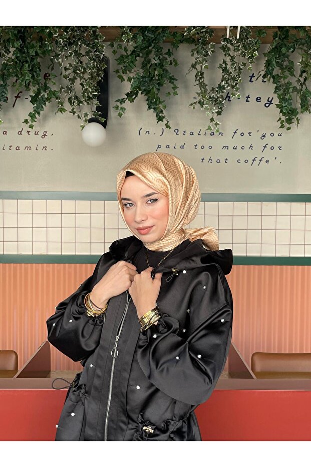 CAMEL Sensitive Twill İpek Eşarp 2 - 1