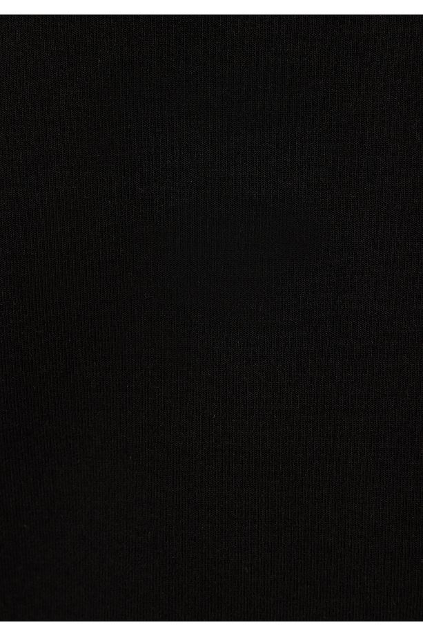 Siyah Kadın Tshirt U.kol - 5