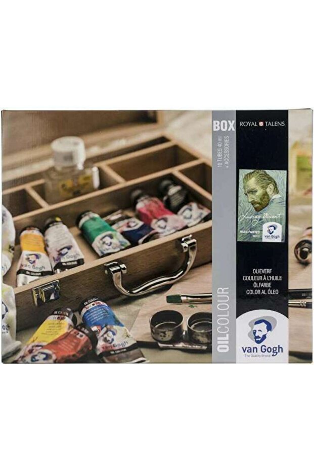 Yağlı Boya Seti Ahşap Kutu Oil Colour Basic Box - 3