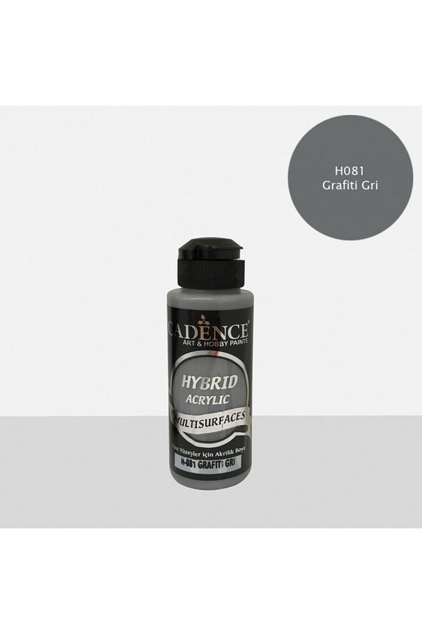 H-081 Grafıty Gri 120 ml Multısurface Hybrıd Akr. - 1