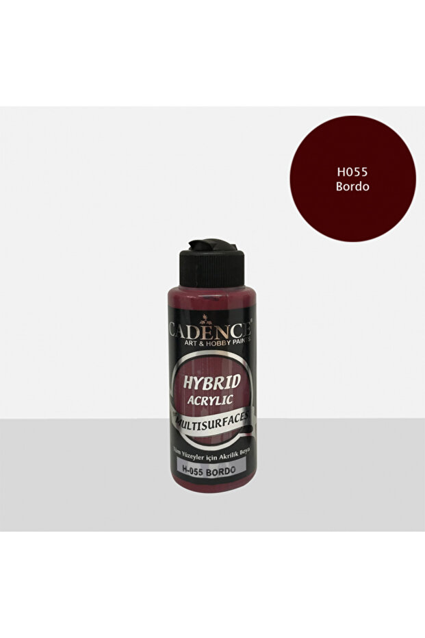 H-055 Bordo 120 Ml Multısurface Hybrıd Akr. - 1