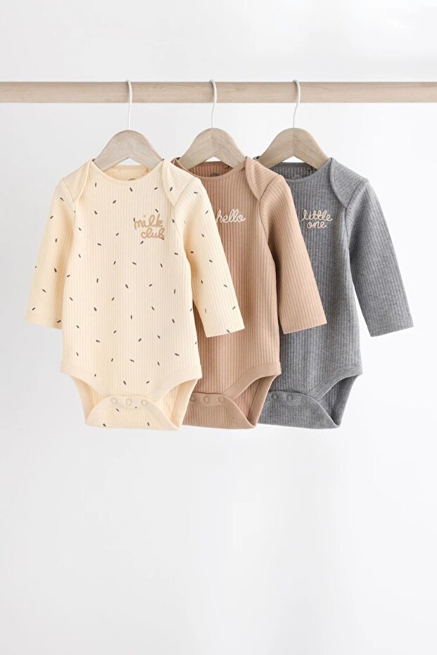 Neutral Milk Club Baby Body 3 Pack