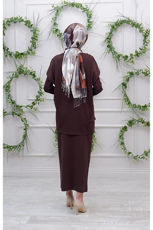 İNVEE Tunik 5879 Kahve - 3