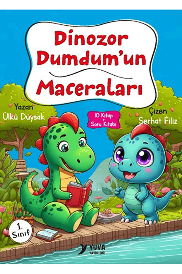 Dinozor Dumdum’un Maceraları (10 Kitap) / Ülkü Duysak / Yuva Yayınları / 9789755177526 - 1