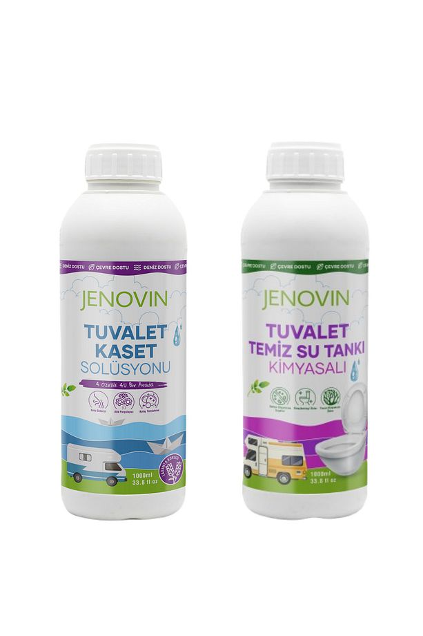 Sifon Temizliği Karavan & Tekne Kasetli Ve Portatif Tuvalet Wc Atık Kimyasalları Lavanta Kokulu 1l - 4