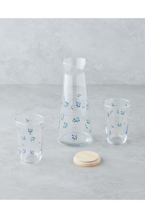 Bloom Cam 3 Parça Su Takımı 1150 Ml + 400 Ml Mavi - 2