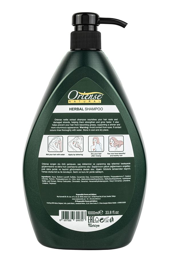 Natural 1000ml Herbal Şampuan Isırgan Özü - 2