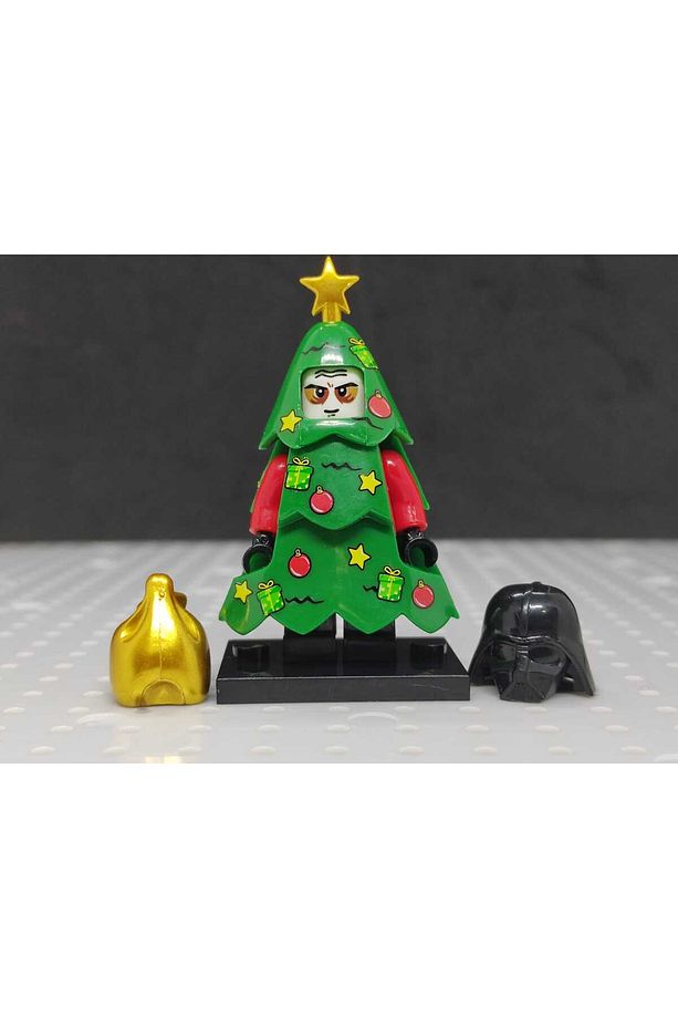 Christmas mini figür Yılbaşı Süsü Santa Darth vader A-014 - 2