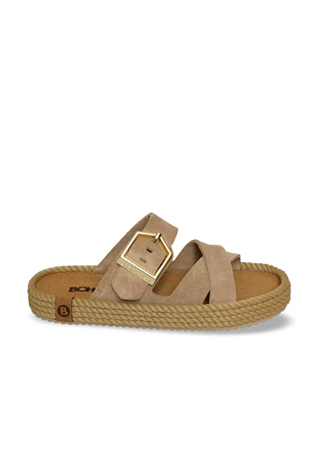 Sevilla Kadın Terlik - Camel - 2