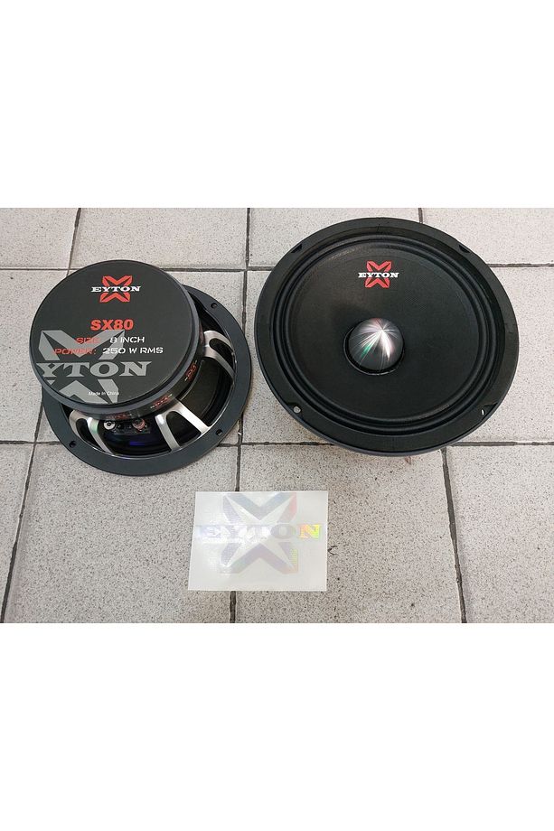 SX80 250RMS MİDRANGE MERMİ GÖBEK KALİTELİ SES İSTEYENLERE - 3