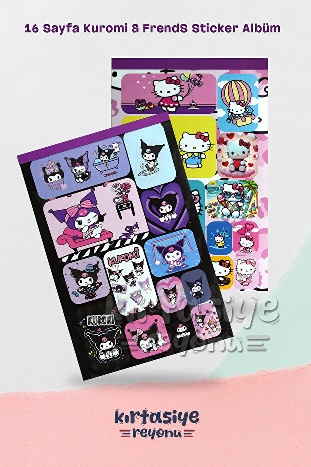 Chromi and Friends Sticker Book 16 Sheets