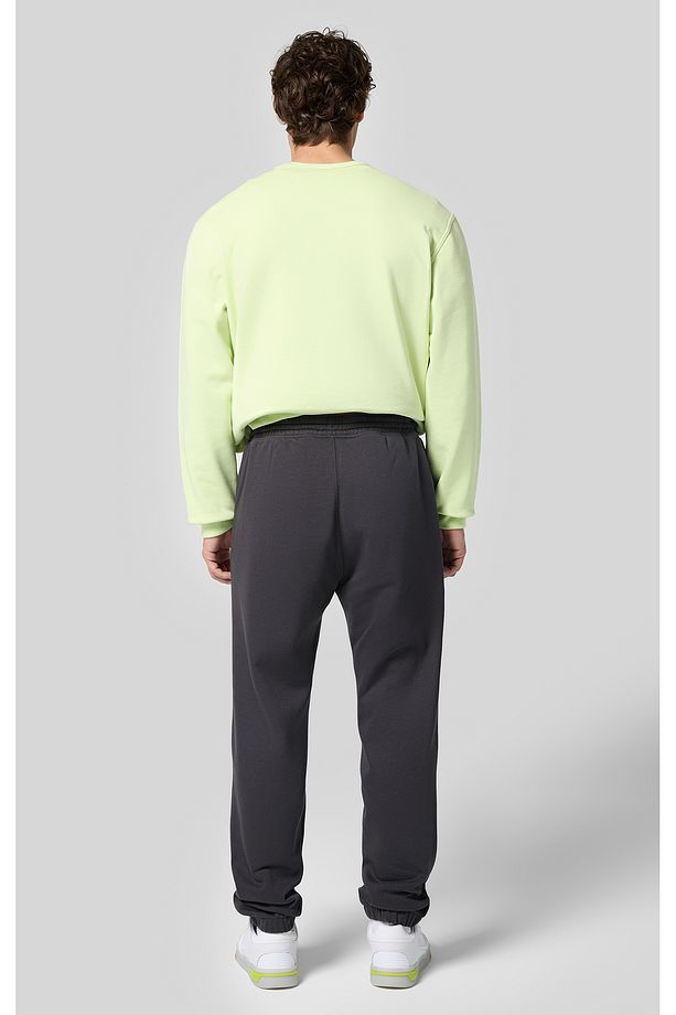 Script Shop Elastic Cuff Pants Siyah Erkek Eşofman Altı-220312-ES503 - 3
