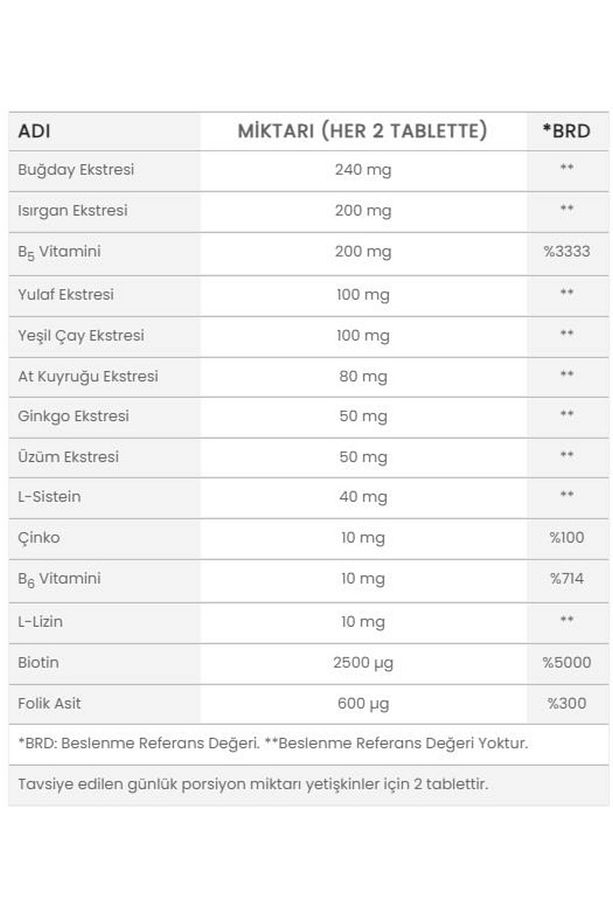 Ocean Capillus Men 60 Tablet + Capillus Şampuan 200 ml Hediyeli - 2