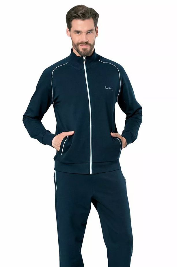 2 İplik Fermuarlı Yaka Düz Paça Pamuklu Eşofman Takımı Q7.U.0O.K5.K.A5.P.C - 1