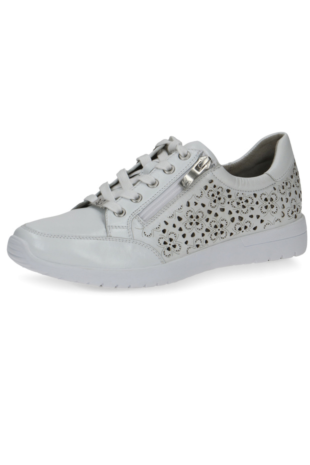 Damen Low Sneaker Low Top 9-23552-20 Weiß 160 White Softnap Leder mit CAP LIF - 2