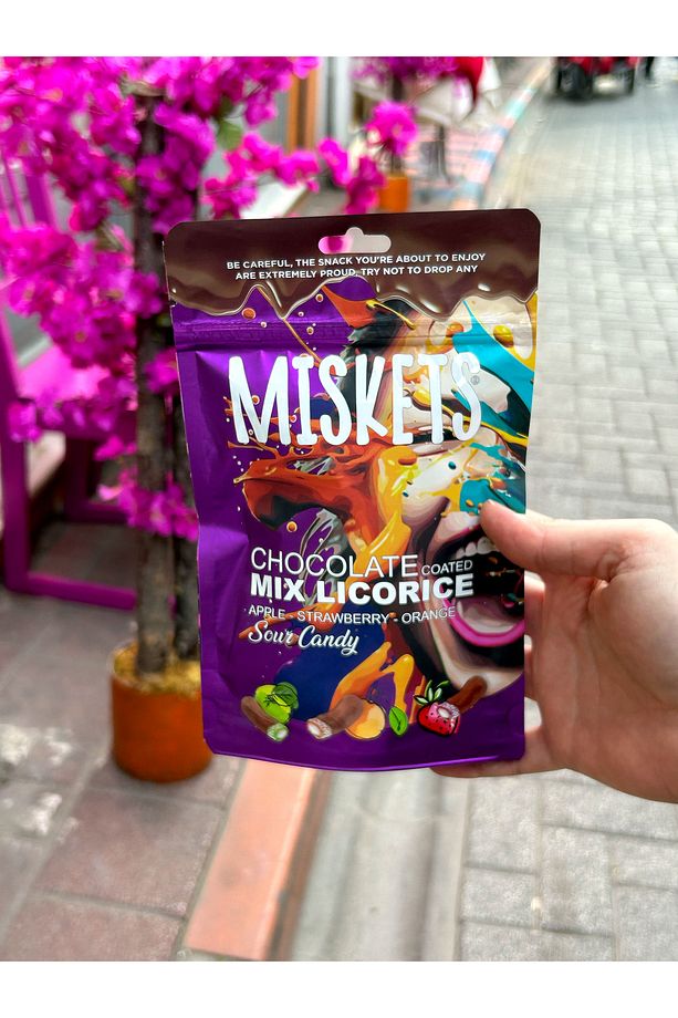 Sütlü Çikolata Kaplı Çilek-elma-portakal Karışık Licoric 120 gr - 4