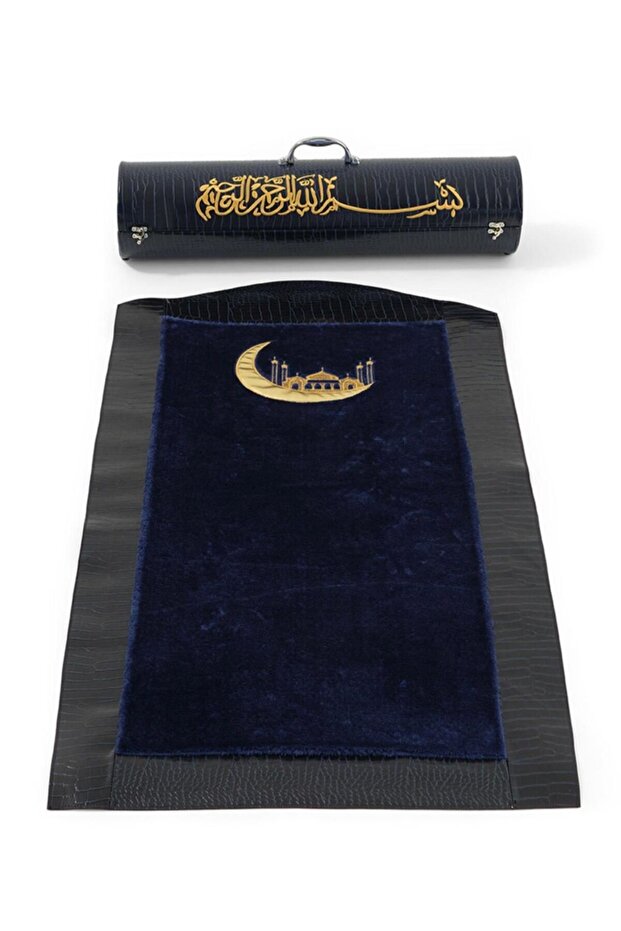 Plush Prayer Rug with Bag