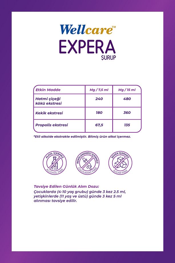 Expera Bitkisel Şurup - 150 ML - 2