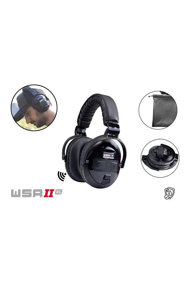 Xtrem Hunter Metal Dedektör-34FMF Başlık DEUS 2 Ana Kontrol Ünitesi WSA2XL Kulaklık Double Paket - 4
