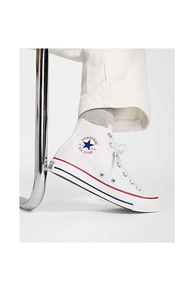 Sneakers Chuck Taylor All Star Hi, White, Unisex - 8