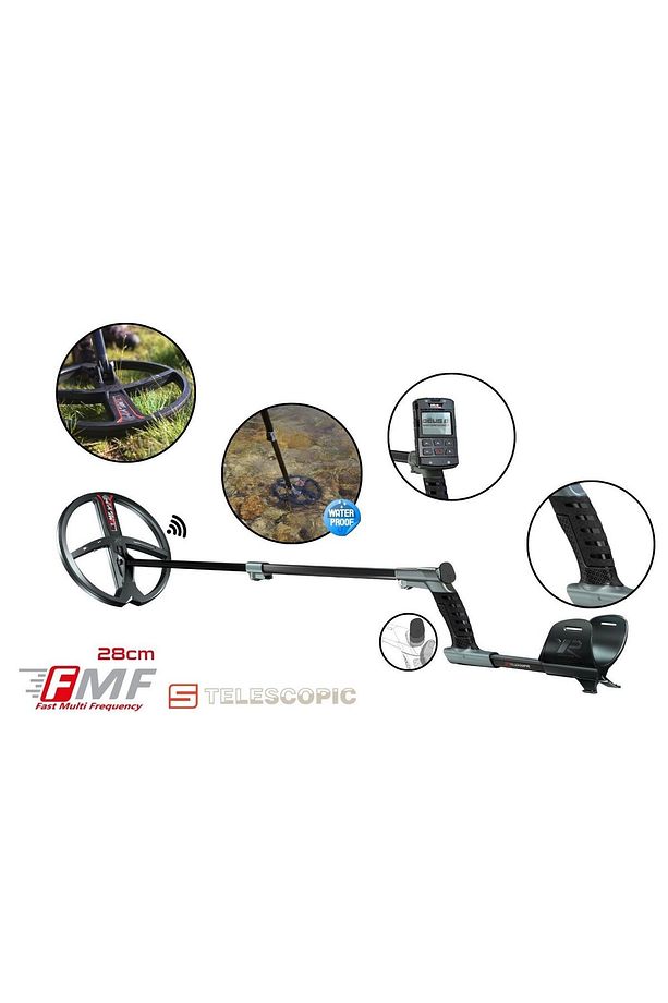Xtrem Hunter Metal Dedektör- DEUS 2 Ana Kontrol Ünitesi ve 28FMF Başlık ile Dedektör - 4