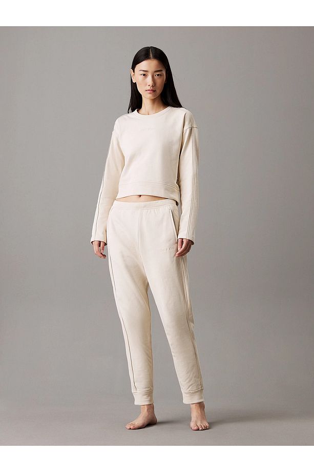 Kadın Lastikli Paça Regular Fit Normal Paça Bej Eşofman Altı 000QS7262E-JB1 - 2