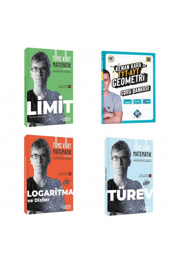 Kenan Kara İle TYT-AYT Geometri Soru +Tunç Kurt 2025 Limit+ Logaritma+ Türev Fasikül Set - 1