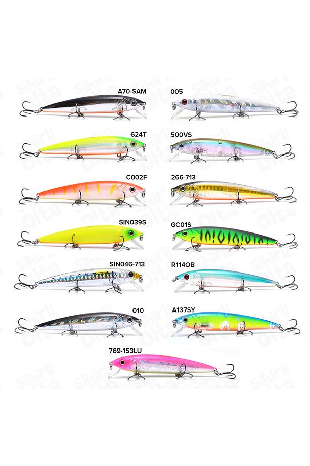 Eg-063f Flash Minnow 8.5 Cm 8.6 gr Maket Yem - 1
